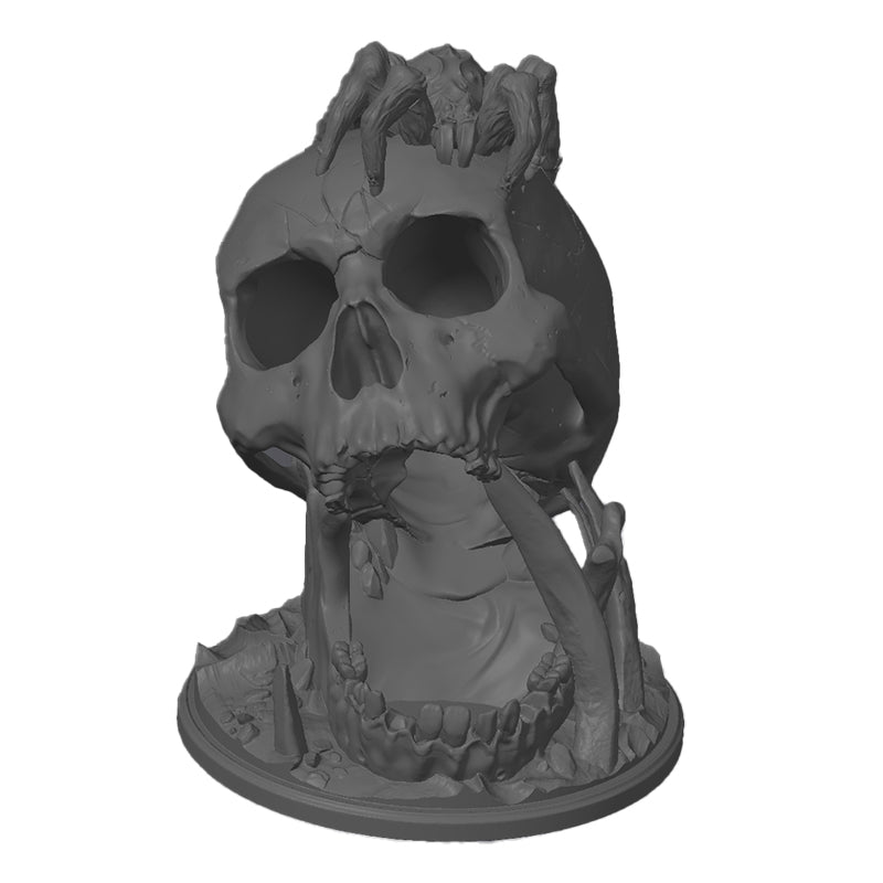 Skull dice tower